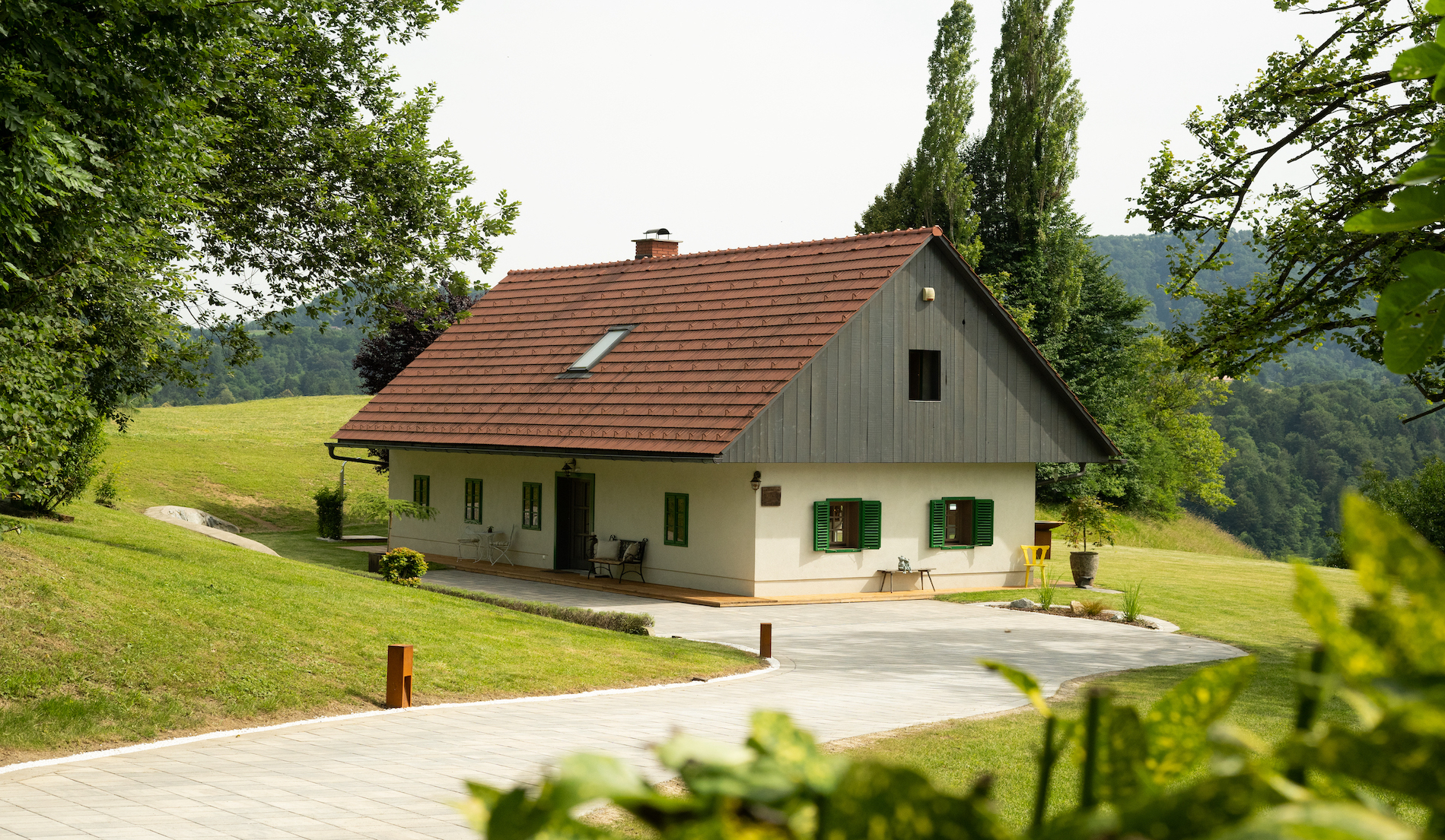 Ferienhaus in Grusena